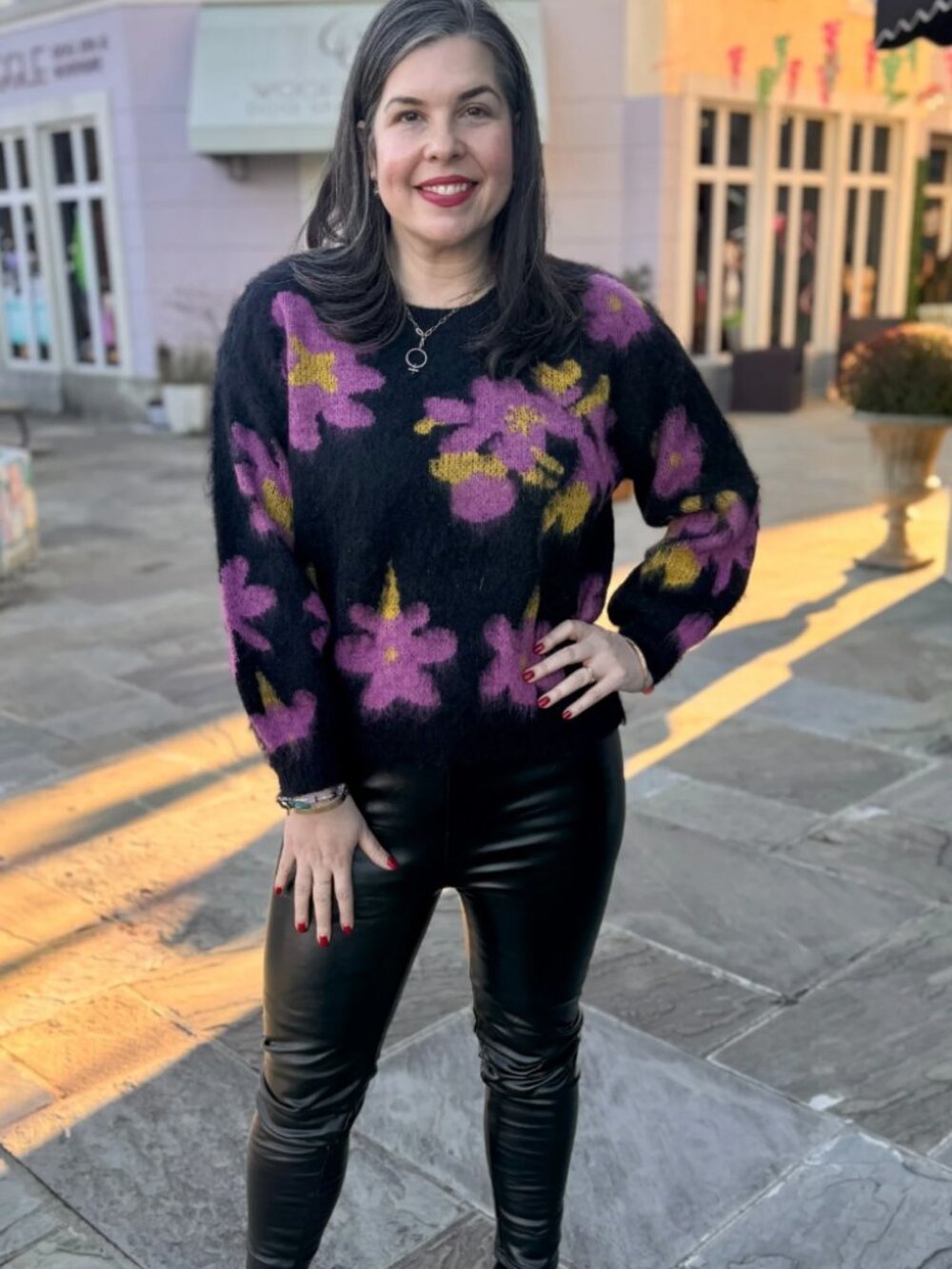 LADIES KNITTED SWEATER by Molly Bracken
